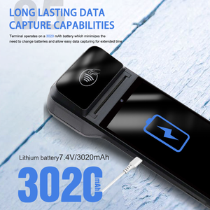 Terminal Punto de Venta Portátil Resistente Z92 con Escáner de Código de Barras, Sistema Android y Batería de Larga Duración para Uso en Almacenes y Entregas - Product Image 2