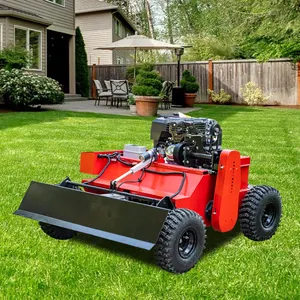 Hersteller Promotion 800mm elektrischer Roboter mäher automatische Benzin fernbedienung Rasenmäher für Hausgarten
