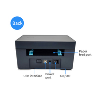 POS 4 pouces USB sans fil imprimante d'étiquettes thermiques 4x6 feuille de route autocollant reçu et imprimante d'étiquettes d'expédition de codes à barres