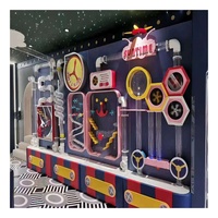 Équipement interactif d'intérieur de terrain de jeu d'enfants avec le jeu interactif doux de mur pour le jeu et l'amusement des enfants