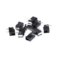 Prise d'alimentation CC 002/005 3.5-1.1/1.35 5.5-2.1-2.5MM en cuivre et fer, résistante aux hautes températures, accessoires électroniques