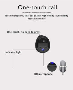 Écouteurs à fente de charge Mini écouteurs sans fil intra-auriculaires Annulation du bruit Sports Musique étanche Écouteurs sans fil de haute qualité - Product Image 6
