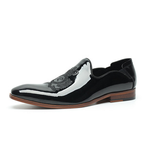 Summer Breathable Men's British Loafers Stylish Retro Lace-Up Square/Pointed Loafers <b>Tassel</b> Lace-Up Loafers Lightweight - Product Image 3