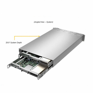 Hot Bán Hai Hot Pluggable Hệ Thống Máy Chủ 2U Máy Chủ Rack Một + AS-2114GT-DNR Máy Chủ Với PC Theo Dõi Sức Khỏe - Product Image 2