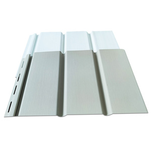 Nhà Máy Giá Rẻ 12Inch Hạt Gỗ Rắn PVC Vinyl Soffit Bảng Chống Cháy Bảng Điều Chỉnh Cho Trần Nhà - Product Image 1