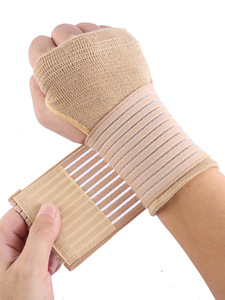 Ayarlanabilir ortopedik destek atel bisiklet koruyucu eldivenler elastik Fitness spor bandaj bilek bandı koruyucu ağrı için - Product Image 2