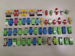 محول الألياف البصرية اللون الأزرق والأخضر والأزرق وsc وlc وst FC وupc وsm MM OM1 OM2 OM3 OM4 وsx وdx - Product Image 5