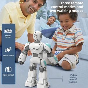 Robot Inteligente Programable a Escala 1:5, Juguete Musical RC para Niños con Sensor de Gestos e Interacción por Voz, Versión en Inglés - Product Image 4