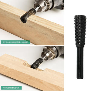 Juego de 10 lijas para carpintería con mango de acero al carbono, herramienta rotatoria eléctrica de forma irregular para tallado y pulido de madera - Product Image 5