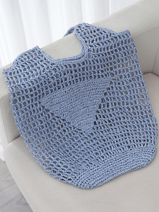 <span class=keywords><strong>Sac</strong></span> à bandoulière Triangle Mark en raphia tressé écologique avec motif personnages, <span class=keywords><strong>sac</strong></span> de plage tendance à poignée souple et fermeture ouverte en nylon - Product Image 4