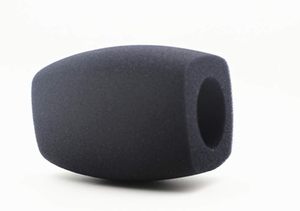 LOGO Print <b>Mic</b> Foam Box Big <b>Wireless</b> Microphone Noise Reduction Windproof Sponge Cap Vlog Interview Live Podcast <b>Mic</b> Foam Cover - Product Image 4
