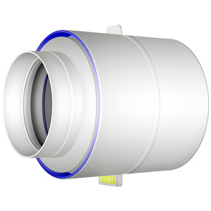 Clapet anti-retour double sens en PVC 110 mm Nine Thousand Miles pour conduit d'extraction de salle de bain, système anti-odeur et d'air frais - Product Image 1