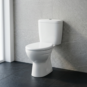 Affordable Two Piece Water Closet Washdown Ceramic Toilet With Basin Bathroom Sanitary Ware Set Nigeria Africa - Product Image 6