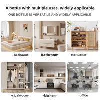 Diffuseur de parfum d'ambiance longue durée 100 ml pour Noël, sans flamme, sans fumée, à base de plantes, avec bâtonnets en rotin, pour chambre et décoration de maison de fêtes