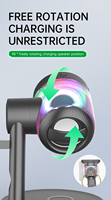 Nouveauté AFY factory : chargeur sans fil 5-en-1 avec lumière d'ambiance, magnétique, 25W, pour téléphone, montre et écouteurs, charge rapide.