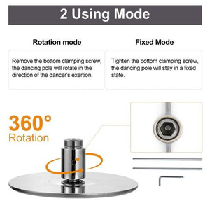 Logo personnalisé Club Bar Bâtons d'entraînement personnalisés Amovible Portable Dancing <span class=keywords><strong>Spinning</strong></span> Exercise <span class=keywords><strong>Dance</strong></span> <span class=keywords><strong>Pole</strong></span> - Product Image 3