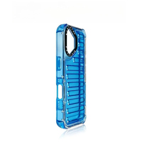 Casing iPhone 17 Pro Max Transparan Hijau Kapsul Bantalan Udara Anti Benturan Kompatibel Dengan Casing Ponsel iPhone 16 15 14 13 12