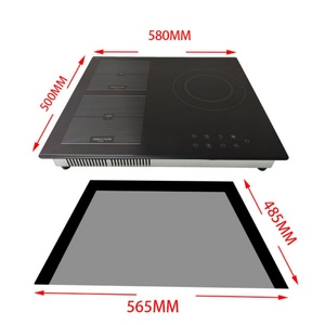 Nouvelle cuisinière encastrable / de table 2025 / Cuisinière infrarouge à 3 brûleurs / Table de cuisson électrique hybride en céramique - Product Image 2