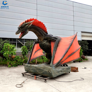 SGWD04 Modelo de Dragón Animatrónico Mecánico de Simulación Realista para Uso en Interiores/Exteriores en Parques de Aventura y Centros Comerciales - Product Image 1