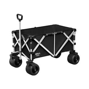 Chariot de rangement pliable d'extérieur en aluminium pour <span class=keywords><strong>camping</strong></span> et pique-niques, <span class=keywords><strong>compagnon</strong></span> de voyage portable - Product Image 2
