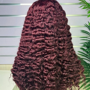 Peluca de Cabello Humano 100% Virgen, Alta Densidad 12A 5*5, Vietnam SDD, Rizado Birmano, Brasileño, Peruano, Super Double Drawn, Sin Pegamento - Product Image 4
