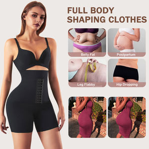 Pantalon de rétraction abdominale taille haute femme <span class=keywords><strong>post</strong></span>-<span class=keywords><strong>partum</strong></span> corps façonnant le corps <span class=keywords><strong>renforcement</strong></span> poitrine taille rétraction - Product Image 6