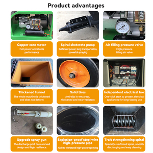 Hot bán bê tông vữa phun/phun trát vữa máy/shotcrete máy để bán - Product Image 3