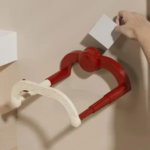 Bathroom Basin Storage Rack Holder Self-adhesive Hooks Wall Mounted Washbasin Storage Hooks Holders Save Space Hooks - Product Image 3