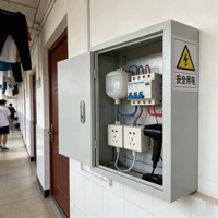 Boîtier de disjoncteur personnalisé de haute qualité de la marque Ouyue, prix bas, alimentation triphasée, tableau électrique modèle A001, 6 prises