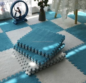 Tappeto <span class=keywords><strong>Puzzle</strong></span> Lavabile in Peluche 30x30cm, Realizzato a Macchina, per Bambini, Camera da Letto, Soggiorno, Hotel, Uso Domestico - Product Image 5