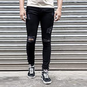 Nuevo Diseño al por Mayor, Jeans para Hombre, Jeans Rotos de Longitud Completa, Jeans para Hombre - Product Image 5