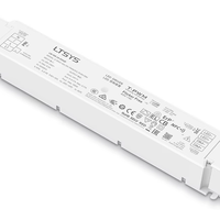 Fuente de Alimentación LED AC-DC Regulable de 100W 0-10V Lifong, Carcasa de Plástico, Controlador de Conmutación de un Solo Canal con Voltaje Constante