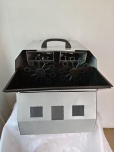 Máquina de burbujas grande profesional DJS White Stage Iron 50x41x48cm 1-3KG, segura, no tóxica, lavable, para bares, DJ, KTV y fiestas - Product Image 4