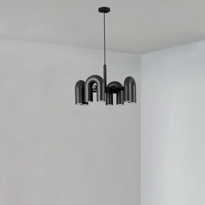 Trong nhà sử dụng nguồn điện xoay chiều cho phòng khách phòng ngủ trẻ em Đèn ống nước hình chữ U hiện đại Bắc Âu thiết kế hậu hiện đại cho gia đình - Product Image 3