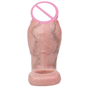 FAAK Funda realista para pene, nueva funda alargadora de pene al por mayor, juguete sexual erótico, funda para pene personalizada para hombres - Product Image 3