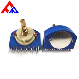 Interruptor Rotatorio Profesional Personalizado de 44 mm, 2 Polos, 4, 5, 6, 7, 8, 9, 10, 11, 12 Posiciones - Product Image 2