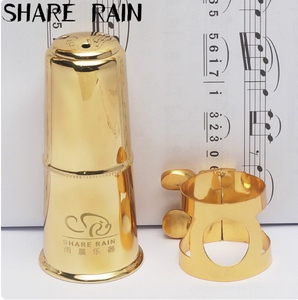 Bocchino metallo legatura per sassofono tenore contralto e clarinetto strumento musicale - Product Image 4