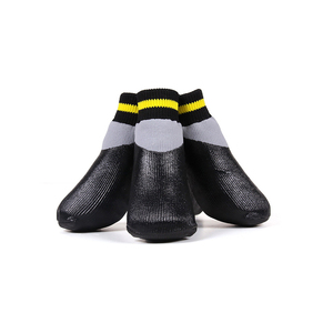 Chaussettes <span class=keywords><strong>pour</strong></span> <span class=keywords><strong>chien</strong></span> imperméables toutes saisons, écologiques, avec un design imprimé mignon, couleur personnalisée, antidérapantes, chaussures d'extérieur, marque Senye - Product Image 3