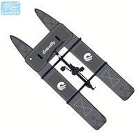 Vélo aquatique à ponton plat 1 place, cadre en aluminium avec plateforme avant gonflable, faible résistance pour la mer, portable, de Chine Lumark