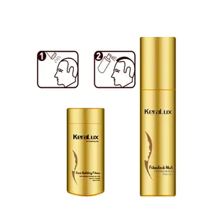 Ensemble de traitement de la perte de <span class=keywords><strong>cheveux</strong></span> Keralux, fibres capillaires en kératine naturelle, <span class=keywords><strong>spray</strong></span> pour épaissir les <span class=keywords><strong>cheveux</strong></span>, soins capillaires essentiels, 18 couleurs - Product Image 1