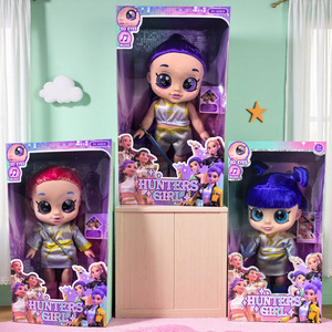 Muñeca de Goma con Ojos 5D de 7/10/13 Pulgadas, Accesorios de Juguete Originales del Grupo de Cazadores de Brujas K-Witch HUNTERS GIRL - Product Image 1