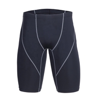 Pantalones cortos de compresión sin costuras para hombre, entrenamiento de atletismo, capa Base ajustada con bolsillo, gimnasio, fútbol, pantalones cortos para hombre