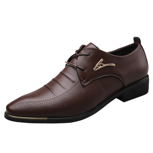 Scarpe Oxford Eleganti da Uomo 2026, Comode e Formali per Lavoro e Occasioni Ufficiali, in Pelle PU Personalizzabile - Product Image 2