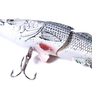 Isca de pesca articulada em atacado, isca de pesca articulada em multiseção com 10cm/18g, qualidade profissional - Product Image 4