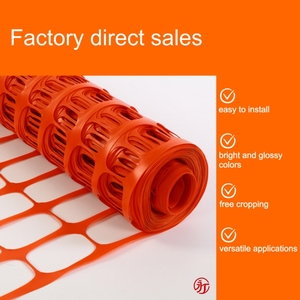 Factory HDPE Durable Orange Plastic Safety Fence Plastic Fence <strong>Net</strong> Orange Plastic <strong>Net</strong> - Product Image 2