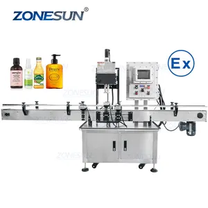 Zonnesun — Spray d'huile essentielle anti-Explosion, pour pots, mèches rondes et automatiques, Machine à capsuler avec vis, ZS-VTCM1