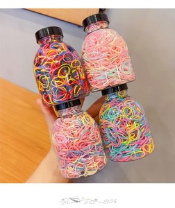 Accueil Coiffure Cheveux Élastique Mignon Coloré Jetable Cheveux Élastiques pour Enfants Facile à Utiliser Cheveux Fournitures - Product Image 4