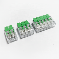 Mini-borne de raccordement rapide universelle 2/3/5 voies pour câblage, connecteur de fil à enfoncement, bloc de jonction électrique – Distributeur agréé