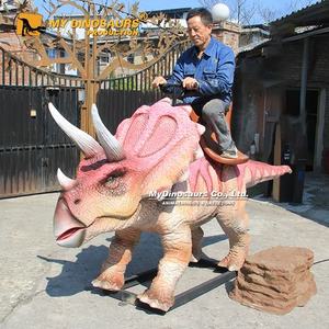 MY DINO DR014 Equipo de <span class=keywords><strong>Parque</strong></span> de Atracciones Dinosaur Ride Triceratops Modelo - Product Image 3