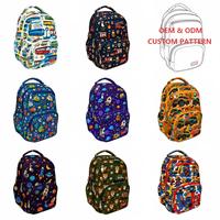 Sac à dos enfant en gros, motif dessin animé, 17 pouces, sac d'école à motifs thématiques, usine OEM ODM, sac à dos léger multi-poches